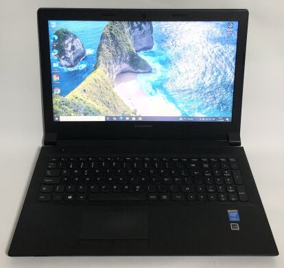 Ноутбук Б-клас Lenovo B50-80 / 15.6" (1366x768) TN / Intel Core i3-4005U (2 (4) ядра по 1.7 GHz) / 8 GB DDR3 / 128 GB SSD / Intel HD Graphics 4400 / WebCam / Win 10 Pro