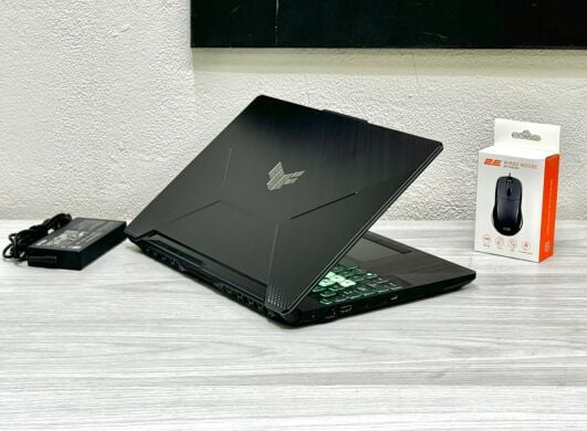 Ігровий ноутбук Asus TUF Gaming F15 FX506H / 15.6" (1920x1080) IPS / Intel Core i5-11400H (6 (12) ядер по 4.5 GHz) / 16 GB DDR4 / 512 GB SSD M.2 / nVidia GeForce RTX 2050, 4 GB GDDR6, 64-bit / WebCam / Win 11 Home