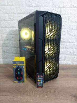 Комп'ютер 1stPlayer FireBase XF Tower / Intel Core i5-6600 (4 ядра по 3.3 - 3.9 GHz) / 16 GB DDR4 / 1000 GB SSD / AMD Radeon RX 570, 8 GB GDDR5, 256-bit / 430W