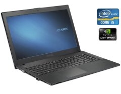 Ігровий ноутбук Asus Pro P2540U / 15.6" (1920x1080) TN / Intel Core i5-8250U (4 (8) ядра по 1.6 - 3.4 GHz) / 8 GB DDR4 / 256 GB SSD / nVidia GeForce MX110, 2 GB GDDR5, 64-bit / WebCam / Win 10 Pro