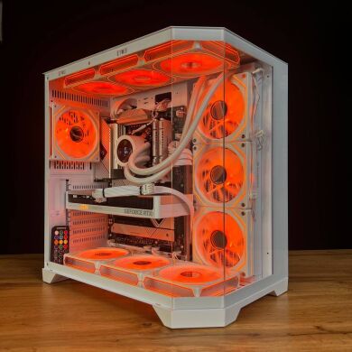 Сборка под заказ: новый игровой ПК GameMax Hype-M White Tower / AMD Ryzen 5 7500F (6 (12) ядер по 3.7 - 5.0 GHz) / 32 GB DDR5 / 1000 GB SSD M.2 / nVidia GeForce RTX 5060 Ti, 16 GB GDDR7, 128-bit / 750W