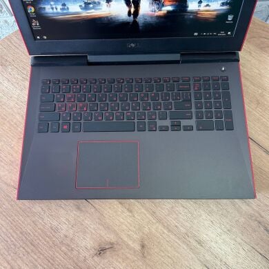 Ігровий ноутбук Dell G5 5587 RED / 15.6" (1920x1080) IPS / Intel Core i7-8750H (6 (12) ядра по 2.2 - 4.1 GHz) / 8 GB DDR4 / 128 GB SSD + 1000 GB HDD / nVidia GeForce GTX 1050 Ti, 4 GB GDDR5, 128-bit / WebCam