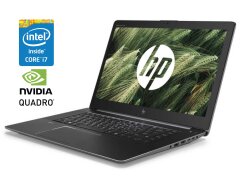Мобильная рабочая станция HP ZBook Studio G4 / 15.6" (1920x1080) IPS / Intel Core i7-7700HQ (4 (8) ядра по 2.8 - 3.8 GHz) / 8 GB DDR4 / 512 GB SSD / nVidia Quadro M1200, 4 GB GDDR5, 128-bit / WebCam
