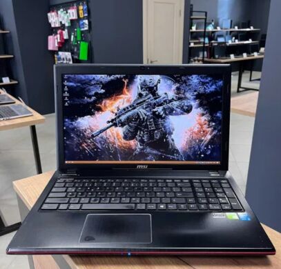 Игровой ноутбук MSI 16GC / 15.6" (1920x1080) TN / Intel Core i7-4700MQ (4 (8) ядра по 2.4 - 3.4 GHz) / 16 GB DDR3 / 250 GB SSD + 500 GB HDD / nVidia GeForce GT 750M, 2 GB GDDR5, 128-bit / WebCam / Win 10