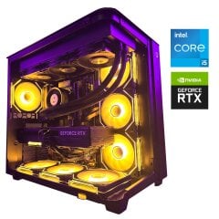 Игровой ПК GAMING PC Tower / Intel Core i5-14600KF (14 (20) ядер по 3.5 - 5.3 GHz) / 32 GB DDR4 / 1000 GB SSD / nVidia GeForce RTX 3080, 10 GB GDDR6X, 320-bit