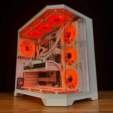 Сборка под заказ: новый игровой ПК GameMax Hype-M White Tower / AMD Ryzen 5 7500F (6 (12) ядер по 3.7 - 5.0 GHz) / 32 GB DDR5 / 1000 GB SSD M.2 / nVidia GeForce RTX 5060 Ti, 16 GB GDDR7, 128-bit / 750W