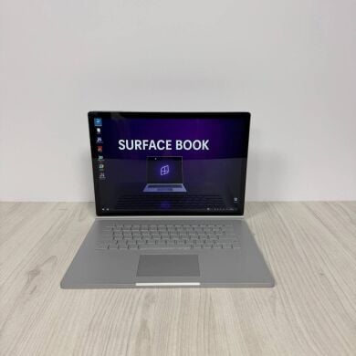 Игровой ультрабук-трансформер Б-класс Microsoft Surface Book 2 / 15.0" (3240x2160) IPS Touch / Intel Core i7-8650U (4 (8) ядра по 1.9 - 4.2 GHz) / 16 GB DDR3 / 256 GB SSD NVMe / nVidia GeForce GTX 1060, 6 GB GDDR5, 192-bit / WebCam