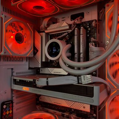 Сборка под заказ: новый игровой ПК GameMax Hype-M White Tower / AMD Ryzen 5 7500F (6 (12) ядер по 3.7 - 5.0 GHz) / 32 GB DDR5 / 1000 GB SSD M.2 / nVidia GeForce RTX 5060 Ti, 16 GB GDDR7, 128-bit / 750W