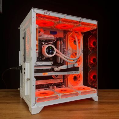 Сборка под заказ: новый игровой ПК GameMax Hype-M White Tower / AMD Ryzen 5 7500F (6 (12) ядер по 3.7 - 5.0 GHz) / 32 GB DDR5 / 1000 GB SSD M.2 / nVidia GeForce RTX 5060 Ti, 16 GB GDDR7, 128-bit / 750W