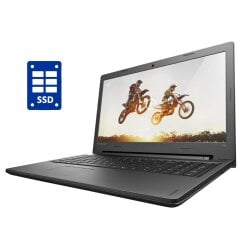 Ноутбук Lenovo IdeaPad 100-15IBY / 15.6" (1366x768) TN / Intel Celeron N2840 (2 ядра по 2.16 - 2.58 GHz) / 8 GB DDR3 / 128 GB SSD / Intel HD Graphics / WebCam