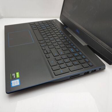 Игровой ноутбук Б-класс Dell G3-3590 / 15.6" (1920x1080) IPS / Intel Core i5-9300H (4 (8) ядра по 2.4 - 4.1 GHz) / 16 GB DDR4 / 480 GB SSD / nVidia GeForce GTX 1660 Ti Max-Q, 6 GB GDDR6, 192-bit / WebCam / Win 10 Home