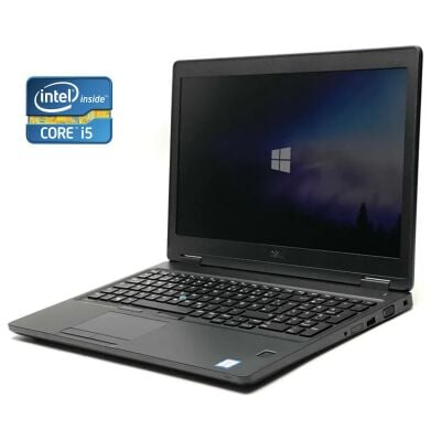 Ноутбук Dell Latitude 5580 / 15.6" (1920x1080) IPS / Intel Core i5-6300U (2 (4) ядра по 2.4 - 3.0 GHz) / 16 GB DDR4 / 512 GB SSD / Intel HD Graphics 520 / Win 10 Pro