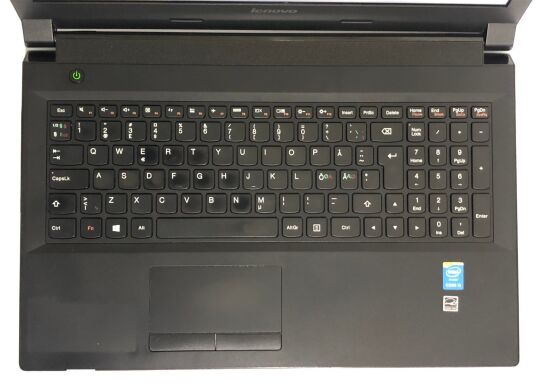 Ноутбук Б-клас Lenovo B50-80 / 15.6" (1366x768) TN / Intel Core i3-4005U (2 (4) ядра по 1.7 GHz) / 8 GB DDR3 / 128 GB SSD / Intel HD Graphics 4400 / WebCam / Win 10 Pro
