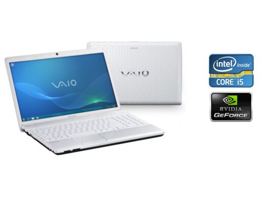 Ноутбук Sony VAIO VPC-EJ1M1E / 17.3" (1600x900) TN / Intel Core i5-2410M (2 (4) ядра по 2.3 - 2.9 GHz) / 8 GB DDR3 / 240 GB SSD / nVidia GeForce 410M, 1 GB DDR3, 64-bit / WebCam / Win 10 Pro