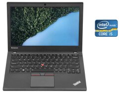 Нетбук Lenovo ThinkPad X250 / 12.5" (1366x768) TN / Intel Core i5-5200U (2 (4) ядра по 2.2 - 2.7 GHz) / 8 GB DDR3 / 240 GB SSD / Intel HD Graphics 5500 / WebCam / Win 10 Home