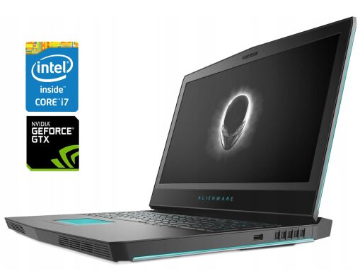 Игровой ноутбук Dell Alienware 17 R4 / 17.3" (1920x1080) IPS / Intel Core i7-7700HQ (4 (8) ядра по 2.8 - 3.8 GHz) / 16 GB DDR4 / 128 GB SSD M.2 + 1000 GB HDD / nVidia GeForce GTX 1070, 8 GB GDDR5, 256-bit / WebCam