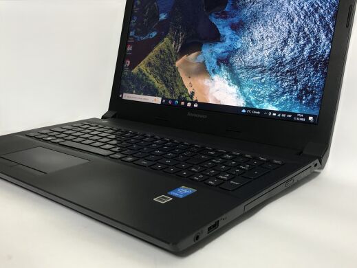 Ноутбук Б-клас Lenovo B50-80 / 15.6" (1366x768) TN / Intel Core i3-4005U (2 (4) ядра по 1.7 GHz) / 8 GB DDR3 / 128 GB SSD / Intel HD Graphics 4400 / WebCam / Win 10 Pro