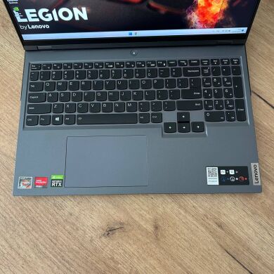 Ігровий ноутбук Lenovo Legion 5 Pro 16ACH6H / 16" (2560x1600) IPS / AMD Ryzen 7 5800H (8 (16) ядер по 3.2 - 4.4 GHz) / 16 GB DDR4 / 1000 GB SSD NVMe / nVidia GeForce RTX 3070, 8 GB GDDR6, 256-bit / WebCam Ігровий ноутбук Lenovo Legion 5 Pro 16ACH6H / 16" (2560x1600) IPS / AMD Ryzen 7 5800H (8 (16) ядер по 3.2 - 4.4 GHz) / 16 GB DDR4 / 1000 GB SSD NVMe / nVidia GeForce RTX 3070, 8 GB GDDR6, 256-bit / WebCam
