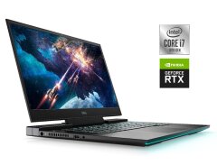 Игровой ноутбук Dell G7 7500 / 15.6" (1920x1080) IPS / Intel Core i7-10750H (6 (12) ядер по 2.6 - 5.0 GHz) / 16 GB DDR4 / 512 GB SSD / nVidia GeForce RTX 2060, 6 GB GDDR6, 192-bit / WebCam