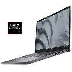 Ультрабук Dell 16 16255 / 16" (1920x1200) IPS Touch / AMD Ryzen AI 7 250 (8 (16) ядер по 3.3 - 5.1 GHz) / 32 GB DDR5 / 2000 GB SSD / AMD Radeon Graphics 780M / WebCam / Win 11