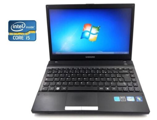 Ноутбук Samsung 300V / 13.3" (1366x768) TN / Intel Core i5-2520M (2 (4) ядра по 2.5 - 3.2 GHz) / 8 GB DDR3 / 240 GB SSD / Intel HD Graphics 3000 / WebCam / Win 10 Pro