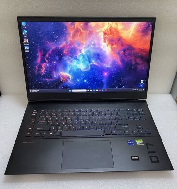 Ігровий ноутбук Б-клас HP Omen 17t-cm200 / 17.3" (2560x1440) IPS / Intel Core i9-13900HX (24 (32) ядра по 3.9 - 5.4 GHz) / 16 GB DDR5 / 512 GB SSD / nVidia GeForce RTX 4080, 12 GB GDDR6, 192-bit / WebCam