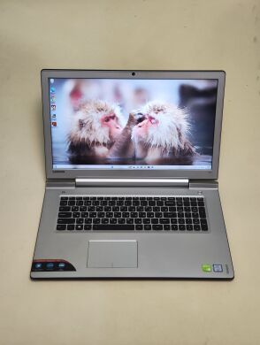 Ноутбук Lenovo IdeaPad 700-17ISK / 17.3" (1920x1080) IPS / Intel Core i7-6700HQ (4 (8) ядра по 2.6 - 3.5 GHz) / 16 GB DDR4 / 256 GB SSD / nVidia GeForce 940M, 2 GB GDDR3, 64-bit / WebCam Ноутбук Lenovo IdeaPad 700-17ISK / 17.3" (1920x1080) IPS / Intel Core i7-6700HQ (4 (8) ядра по 2.6 - 3.5 GHz) / 16 GB DDR4 / 256 GB SSD / nVidia GeForce 940M, 2 GB GDDR3, 64-bit / WebCam