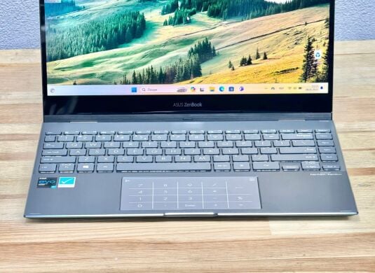 Ультрабук-трансформер Asus ZenBook Flip UX363EA / 13.3" (1920x1080) IPS Touch / Intel Core i7-1165G7 (4 (8) ядра по 2.8 - 4.7 GHz) / 16 GB DDR4 / 1000 GB SSD / Intel Iris Xe Graphics / WebCam / Win 11 Home