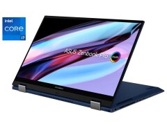Ультрабук-трансформер Б-клас Asus Zenbook Pro 15 Flip Q529ZA / 15.6" (2880x1620) OLED / Intel Core i7-12700H (14 (20) ядер по 3.5 - 4.7 GHz) / 16 GB DDR5 / 512 GB SSD NVMe / Intel Iris Xe Graphics / WebCam
