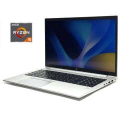 Ультрабук HP EliteBook 855 G8 / 15.6" (1920x1080) IPS / AMD Ryzen 5 Pro 5650U (6 (12) ядер по 2.3 - 4.2 GHz) / 8 GB DDR4 / 256 GB SSD / AMD Radeon RX Vega 7 Graphics / WebCam / Win 10 Pro