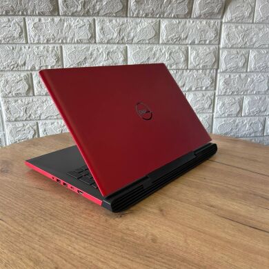 Ігровий ноутбук Dell G5 5587 RED / 15.6" (1920x1080) IPS / Intel Core i7-8750H (6 (12) ядра по 2.2 - 4.1 GHz) / 8 GB DDR4 / 128 GB SSD + 1000 GB HDD / nVidia GeForce GTX 1050 Ti, 4 GB GDDR5, 128-bit / WebCam