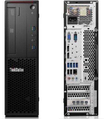Рабочая станция Lenovo ThinkStation P320 SFF / Intel Xeon E3-1245 v6 (4 (8) ядра по 3.7 - 4.1 GHz) / 32 GB DDR4 / 250 GB SSD / nVidia Quadro K1200, 4 GB GDDR5, 128-bit