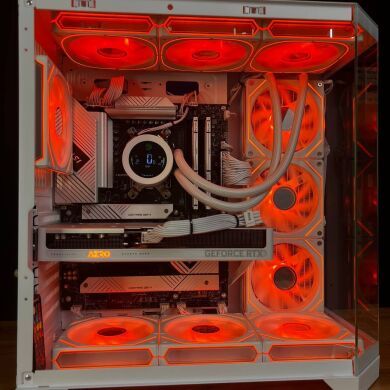 Сборка под заказ: новый игровой ПК GameMax Hype-M White Tower / AMD Ryzen 5 7500F (6 (12) ядер по 3.7 - 5.0 GHz) / 32 GB DDR5 / 1000 GB SSD M.2 / nVidia GeForce RTX 5060 Ti, 16 GB GDDR7, 128-bit / 750W