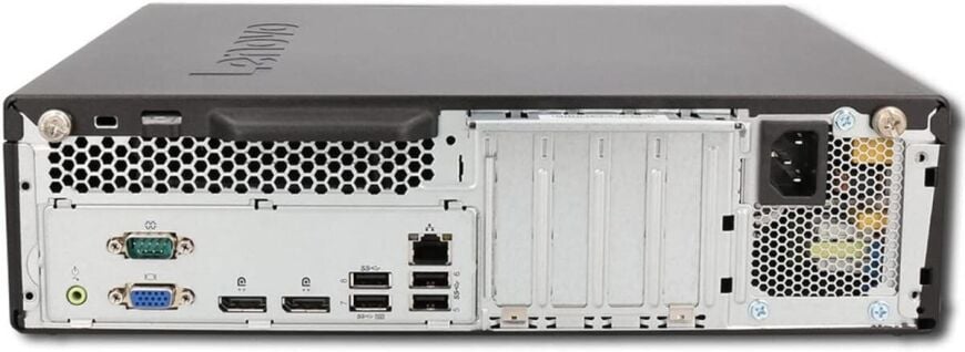 ПК Lenovo ThinkCentre M720s SFF / Intel Core i3-8100 (4 ядра по 3.6 GHz) / 8 GB DDR4 / 256 GB SSD / Intel UHD Graphics 630