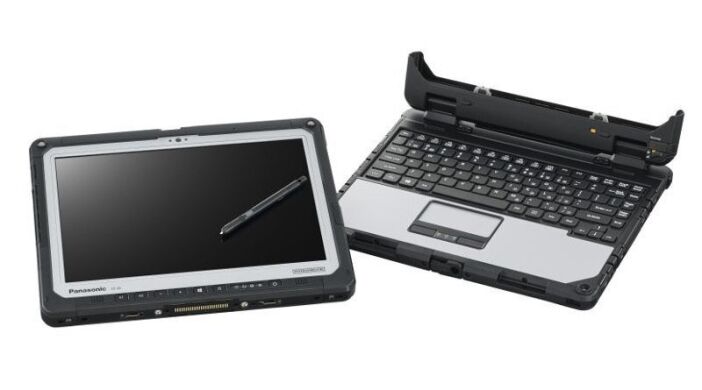 Защищенный нетбук-трансформер Б-класс Panasonic Toughbook CF-33 MK2 / 12" (2160x1440) IPS Touch / Intel Core i5-7300U (2 (4) ядра по 2.6 - 3.5 GHz) / 8 GB DDR4 / 256 GB SSD / Intel HD Graphics 620 / WebCam / GPS / Windows 11 Pro + Стилус