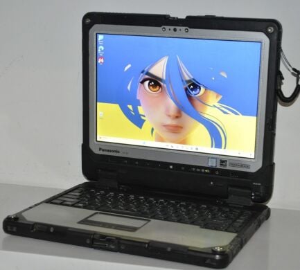 Защищенный нетбук-трансформер Б-класс Panasonic Toughbook CF-33 MK2 / 12" (2160x1440) IPS Touch / Intel Core i5-7300U (2 (4) ядра по 2.6 - 3.5 GHz) / 8 GB DDR4 / 256 GB SSD / Intel HD Graphics 620 / WebCam / GPS / Windows 11 Pro + Стилус