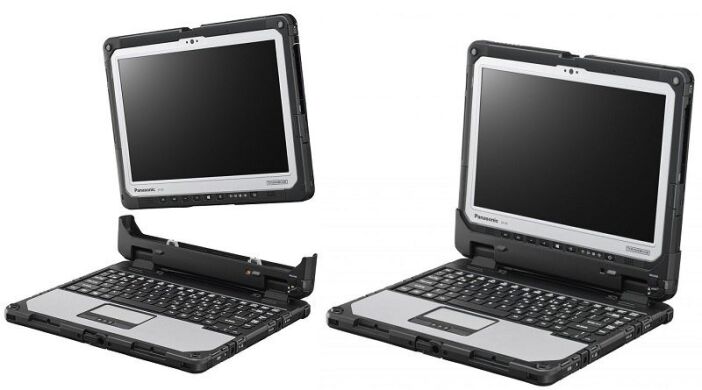 Защищенный нетбук-трансформер Б-класс Panasonic Toughbook CF-33 MK2 / 12" (2160x1440) IPS Touch / Intel Core i5-7300U (2 (4) ядра по 2.6 - 3.5 GHz) / 8 GB DDR4 / 256 GB SSD / Intel HD Graphics 620 / WebCam / GPS / Windows 11 Pro + Стилус