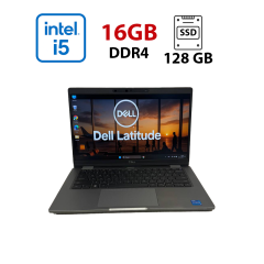 Ультрабук Б-класс Dell Latitude 5320 / 13.3" (1920x1080) IPS / Intel Core i5-1145G7 (4 (8) ядра по 2.6 - 4.4 GHz) / 16 GB DDR4 / 128 GB SSD / Intel Iris Xe Graphics / WebCam