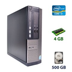 Dell OptiPlex 3020 SFF / Intel Core i3-3220 (2 (4) ядра по 3.3 GHz) / 4 GB DDR3 / 500 GB HDD