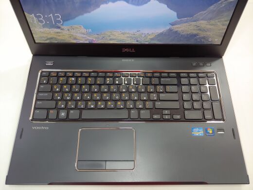 Ноутбук Dell Vostro 3750 / 17.3' (1600x900) TN / Intel Core i3-2310M (2 (4) ядра по 2.1GHz) / 4GB DDR3 / 120GB SSD / web-cam