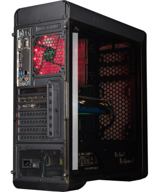 GameMax RockStar / AMD Ryzen 5 1400 (4(8)ядра по 3.2-3.4GHz) / 8 GB DDR4 / 120 GB SSD+1000 GB HDD / БП 500W / GeForce GTX 1060 3GB GDDR5 192bit