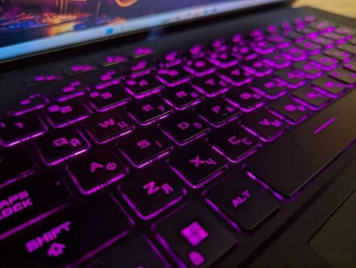 Игровой ноутбук Asus ROG Zephyrus M16 GU603ZW / 16" (2560x1600) IPS / Intel Core i9-12900H (14 (20) ядер по 3.8 - 5.0 GHz) / 16 GB DDR5 / 1000 GB SSD / nVidia GeForce RTX 3070 Ti, 8 GB GDDR6X, 256-bit / WebCam / Windows 11