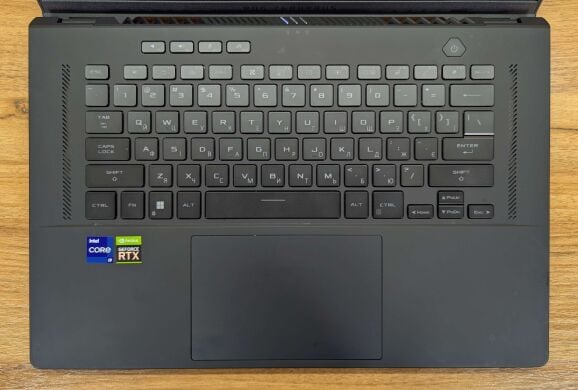 Игровой ноутбук Asus ROG Zephyrus M16 GU603ZW / 16" (2560x1600) IPS / Intel Core i9-12900H (14 (20) ядер по 3.8 - 5.0 GHz) / 16 GB DDR5 / 1000 GB SSD / nVidia GeForce RTX 3070 Ti, 8 GB GDDR6X, 256-bit / WebCam / Windows 11