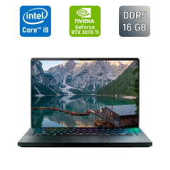 Ігровий ноутбук Asus ROG Zephyrus M16 GU603ZW / 16" (2560x1600) IPS / Intel Core i9-12900H (14 (20) ядер по 3.8 - 5.0 GHz) / 16 GB DDR5 / 1000 GB SSD / nVidia GeForce RTX 3070 Ti, 8 GB GDDR6X, 256-bit / WebCam / Windows 11