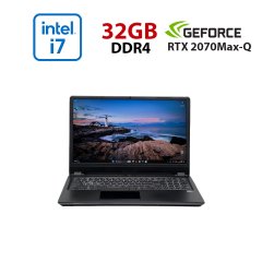 Ігровий ноутбук Б-клас Clevo Lambda P960RF / 15.6" (1920x1080) IPS / Intel Core i7-8750H (6 (12) ядер по 2.2 - 4.1 GHz) / 32 GB DDR4 / 960 GB SSD / nVidia GeForce RTX 2070 Max-Q, 8 GB GDDR6, 256-bit / WebCam