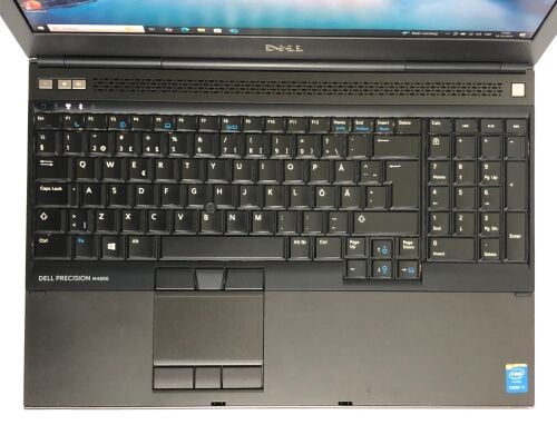 Мобільна робоча станція Б-клас Dell Precision M4800 / 15.6" (1920x1080) TN / Intel Core i7-4710MQ (4 (8) ядра по 2.5 - 3.5 GHz) / 16 GB DDR3 / 256 GB SSD / nVidia Quadro K1100M, 2 GB GDDR5, 128-bit / WebCam / DVD-ROM