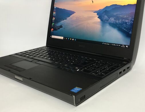Мобільна робоча станція Б-клас Dell Precision M4800 / 15.6" (1920x1080) TN / Intel Core i7-4710MQ (4 (8) ядра по 2.5 - 3.5 GHz) / 16 GB DDR3 / 256 GB SSD / nVidia Quadro K1100M, 2 GB GDDR5, 128-bit / WebCam / DVD-ROM