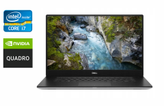 Мобільна робоча станція Dell Precision 5540 / 15.6" (1920x1080) IPS / Intel Core i7-9850H (6 (12) ядер по 2.6 - 4.6 GHz) / 32 GB DDR4 / 512 GB SSD / nVidia Quadro T1000, 4 GB GDDR6, 128-bit / WebCam / Windows 10