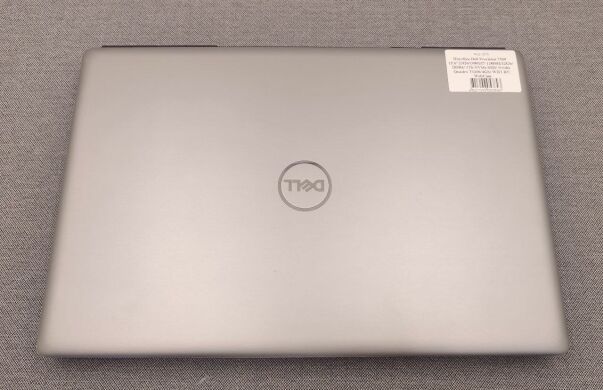 Мобільна робоча станція Dell Precision 7560 / 15.6" (1920x1080) IPS / Intel Core i7-11850H (8 (16) ядер по 2.5 - 4.8 GHz) / 32 GB DDR4 / 1000 GB SSD M.2 / nVidia Quadro T1200, 4 GB GDDR6, 128-bit / WebCam Мобільна робоча станція Dell Precision 7560 / 15.6" (1920x1080) IPS / Intel Core i7-11850H (8 (16) ядер по 2.5 - 4.8 GHz) / 32 GB DDR4 / 1000 GB SSD M.2 / nVidia Quadro T1200, 4 GB GDDR6, 128-bit / WebCam