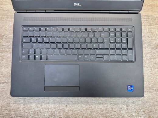 Мобільна робоча станція Dell Precision 7760 / 17.3" (1920x1080) IPS / Intel Core i9-11950H (8 (16) ядер по 5.0 GHz) / 48 GB DDR4 / 1000 GB SSD M.2 / nVidia Quadro T1200, 4 GB GDDR6, 128-bit / WebCam / Windows 11 Мобільна робоча станція Dell Precision 7760 / 17.3" (1920x1080) IPS / Intel Core i9-11950H (8 (16) ядер по 5.0 GHz) / 48 GB DDR4 / 1000 GB SSD M.2 / nVidia Quadro T1200, 4 GB GDDR6, 128-bit / WebCam / Windows 11